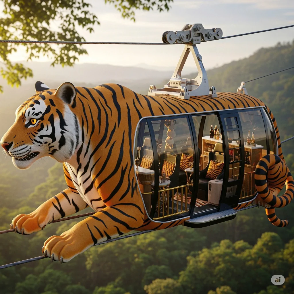 Animal Shaped Cable Cars