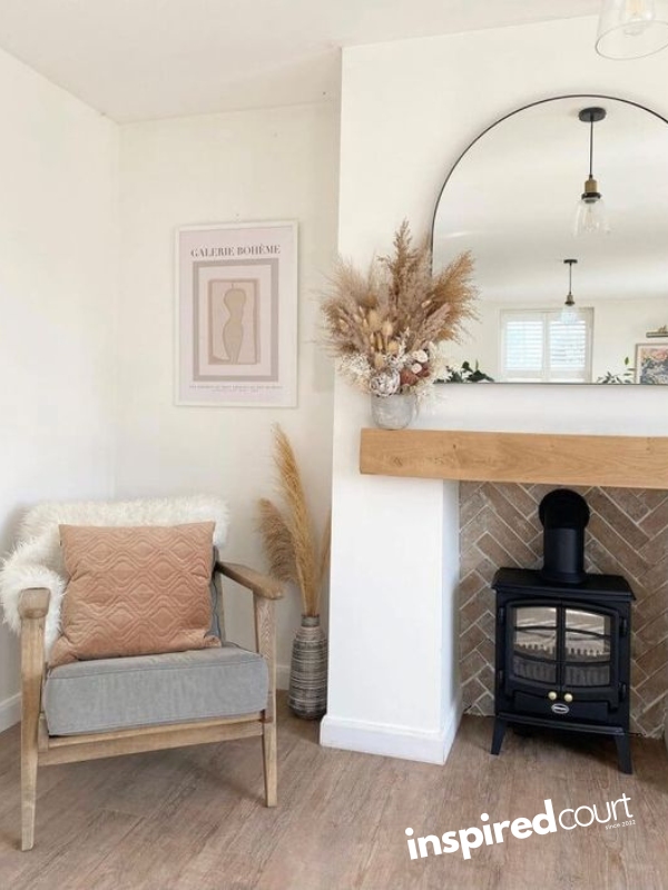 10+ Ideas For An Empty Fireplace