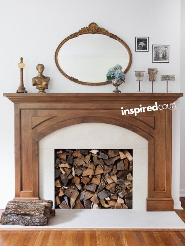10+ Ideas For An Empty Fireplace