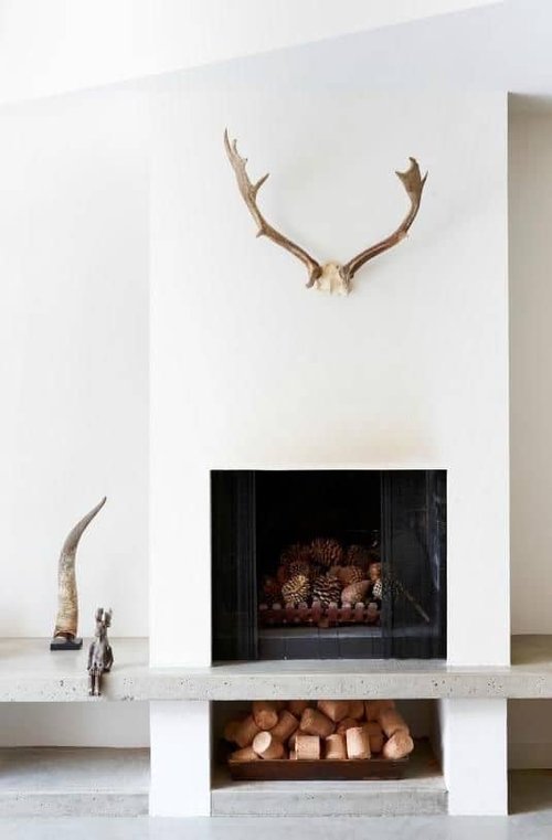 10+ Ideas For An Empty Fireplace