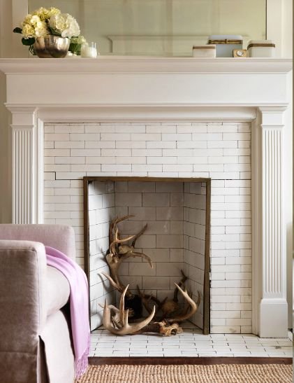 10+ Ideas For An Empty Fireplace