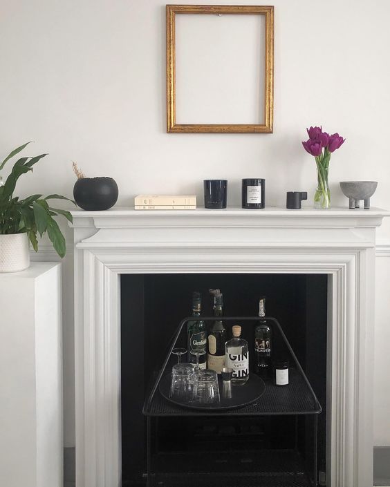 10+ Ideas For An Empty Fireplace