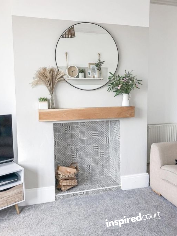 10+ Ideas For An Empty Fireplace