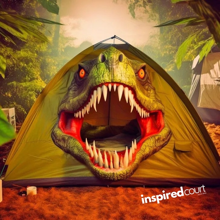 3D Dinosaur Camping Tents