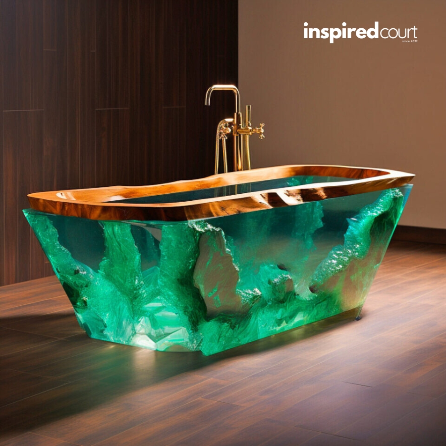 Indulge in a Fairytale Soak with These Enchanting Crystal Bathtubs