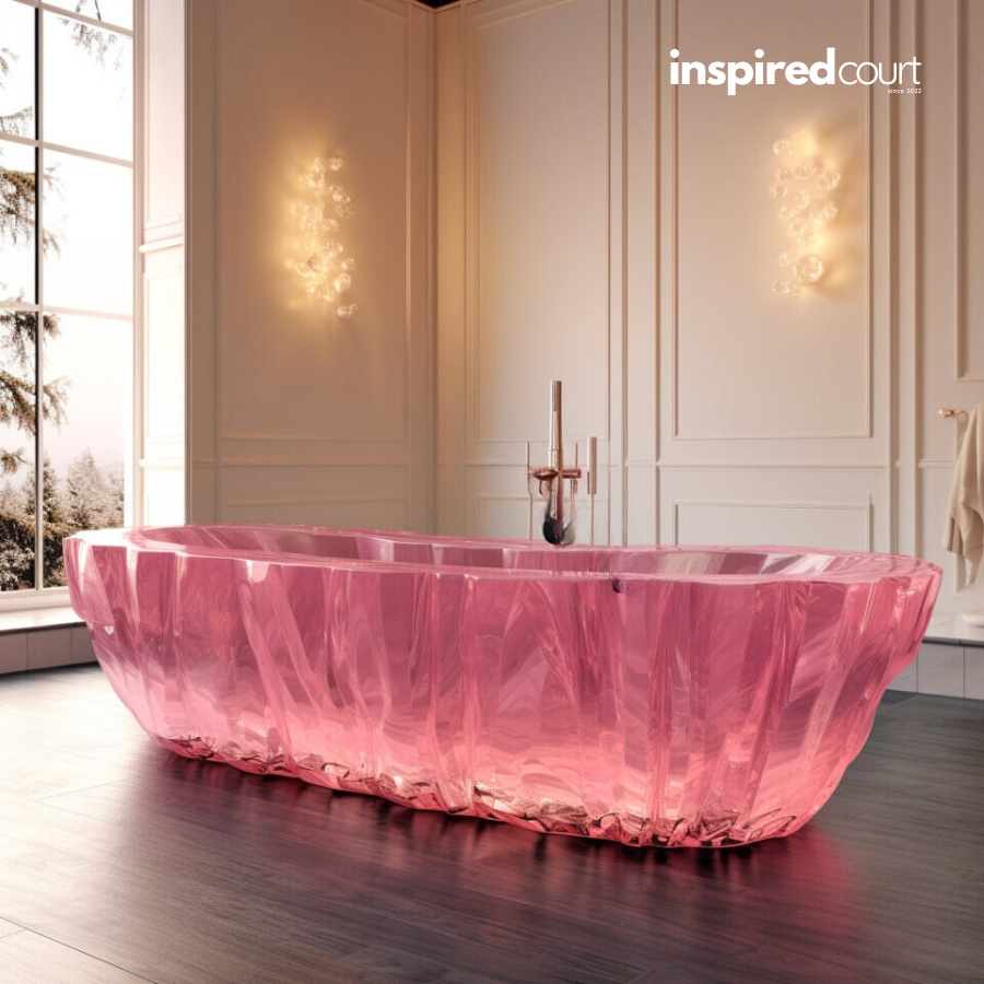 Indulge in a Fairytale Soak with These Enchanting Crystal Bathtubs