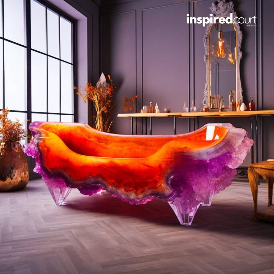 Indulge in a Fairytale Soak with These Enchanting Crystal Bathtubs
