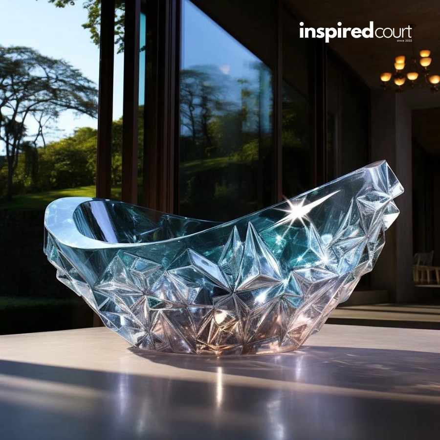 Indulge in a Fairytale Soak with These Enchanting Crystal Bathtubs