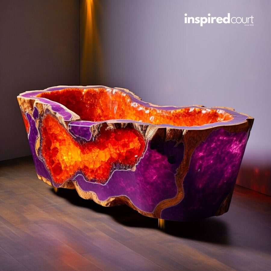 Indulge in a Fairytale Soak with These Enchanting Crystal Bathtubs