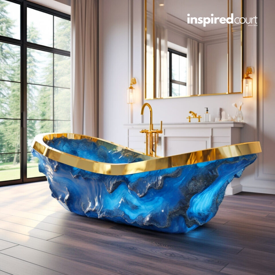 Indulge in a Fairytale Soak with These Enchanting Crystal Bathtubs