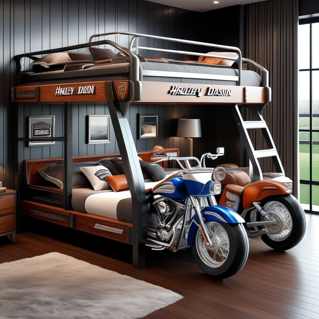 Harley-Davidson Bunk Beds