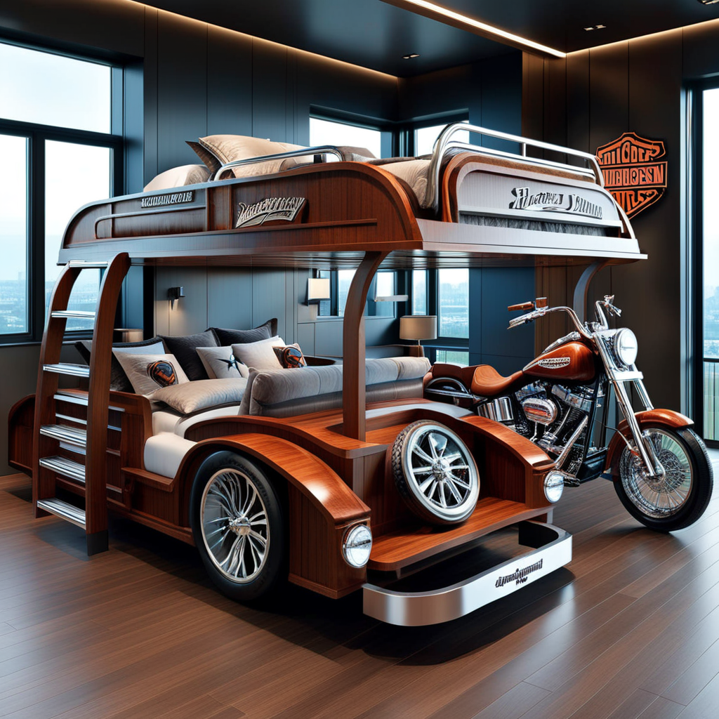Harley-Davidson Bunk Beds