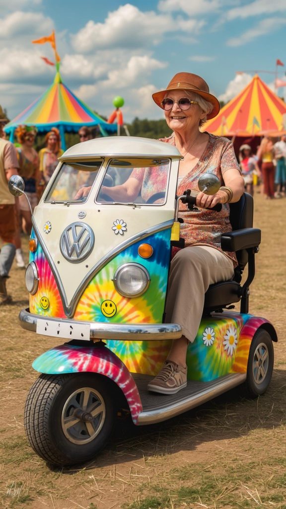 Volkswagen Hippy Van Mobility Scooters for Seniors