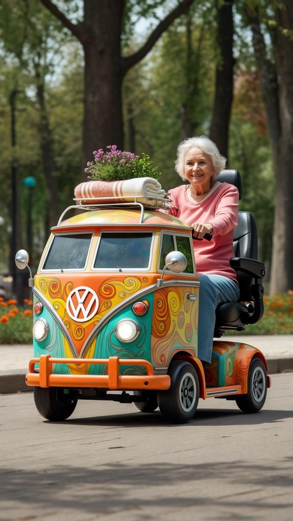 Volkswagen Hippy Van Mobility Scooters for Seniors