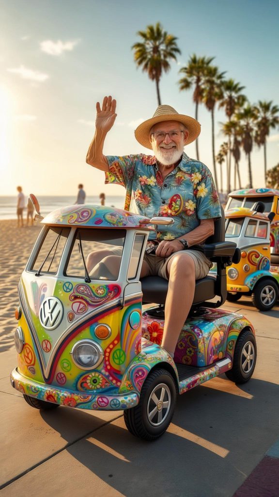 Volkswagen Hippy Van Mobility Scooters for Seniors
