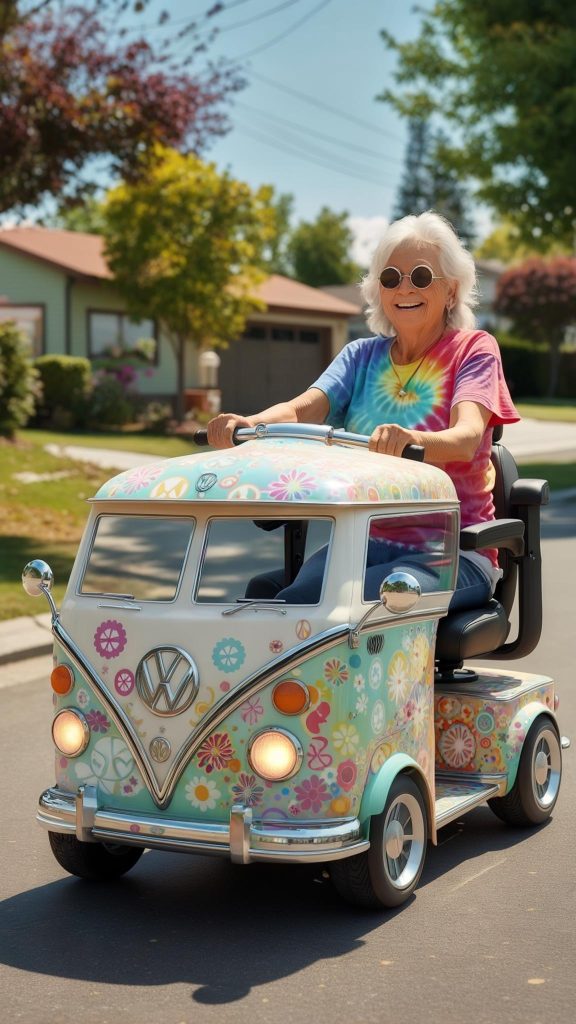 Volkswagen Hippy Van Mobility Scooters for Seniors