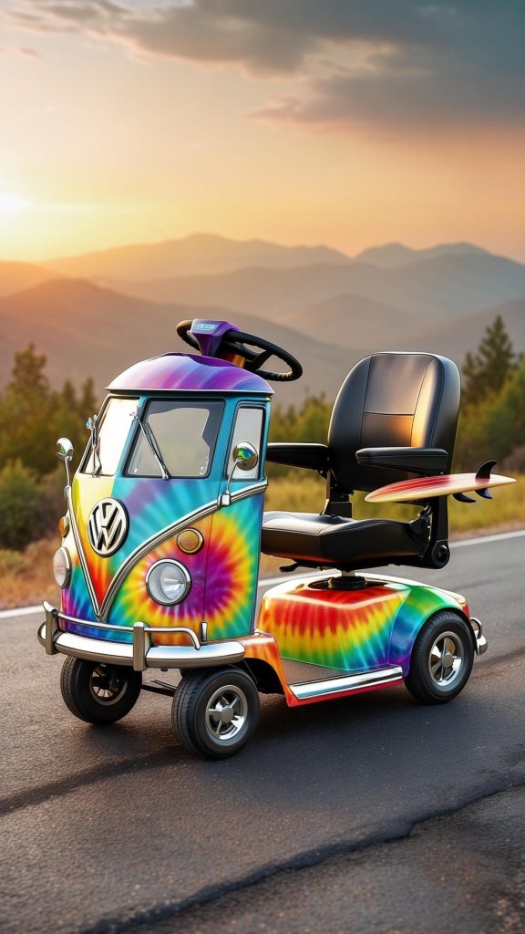 Volkswagen Hippy Van Mobility Scooters for Seniors