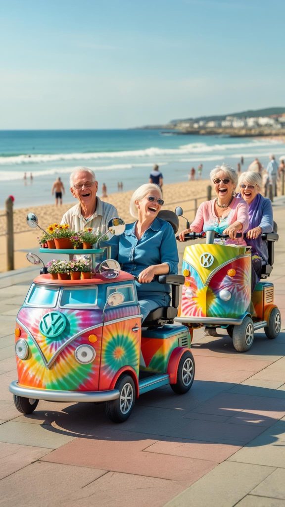 Volkswagen Hippy Van Mobility Scooters for Seniors