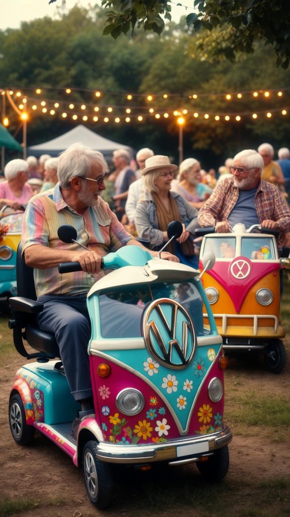 Volkswagen Hippy Van Mobility Scooters for Seniors
