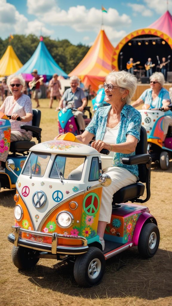 Volkswagen Hippy Van Mobility Scooters for Seniors