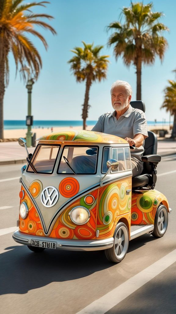 Volkswagen Hippy Van Mobility Scooters for Seniors