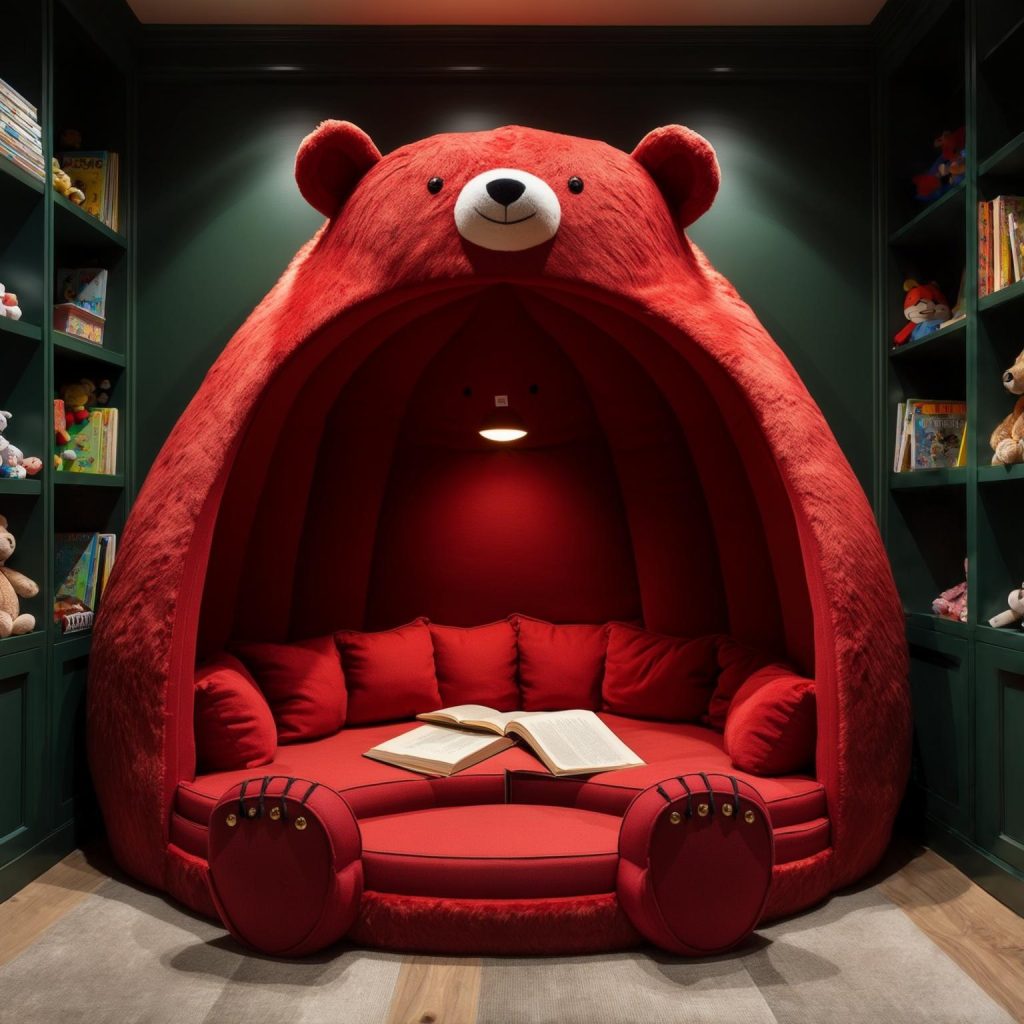 Giant Bear Reading Nook
