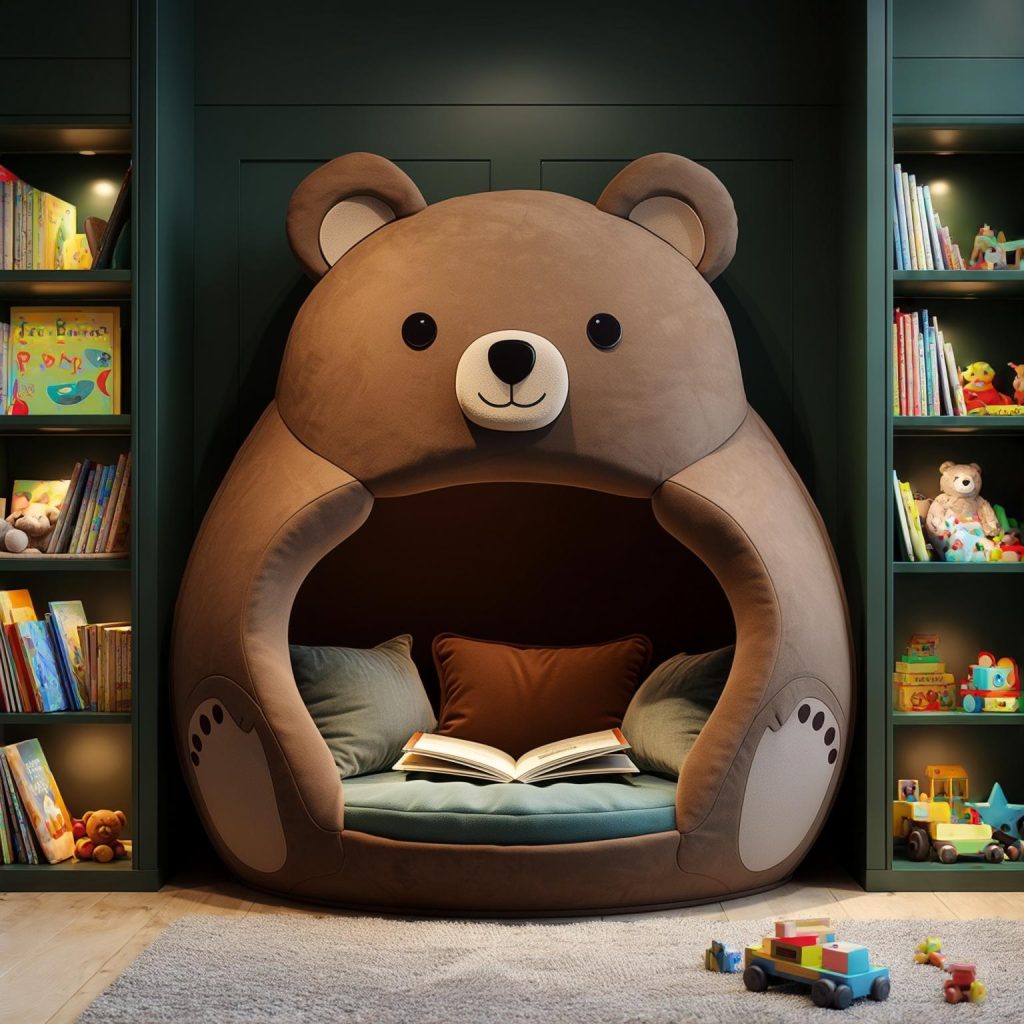 Giant Bear Reading Nook