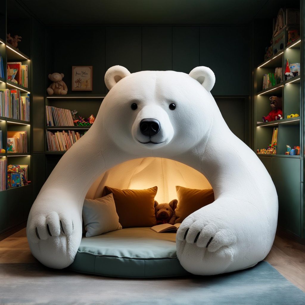 Giant Bear Reading Nook