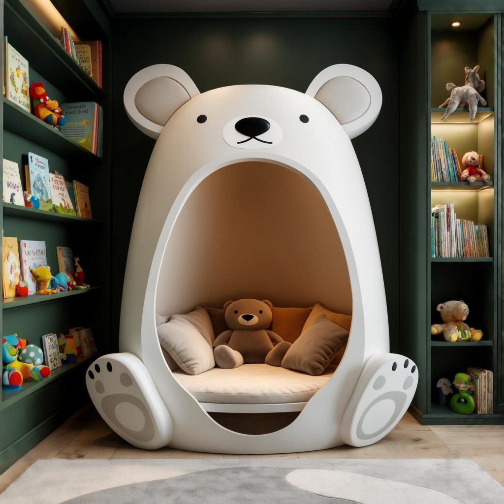 Giant Bear Reading Nook