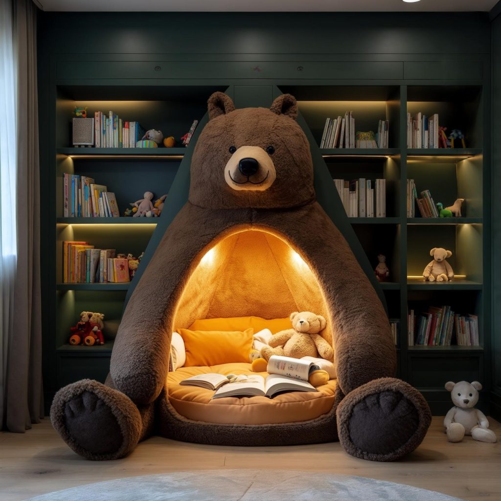 Giant Bear Reading Nook
