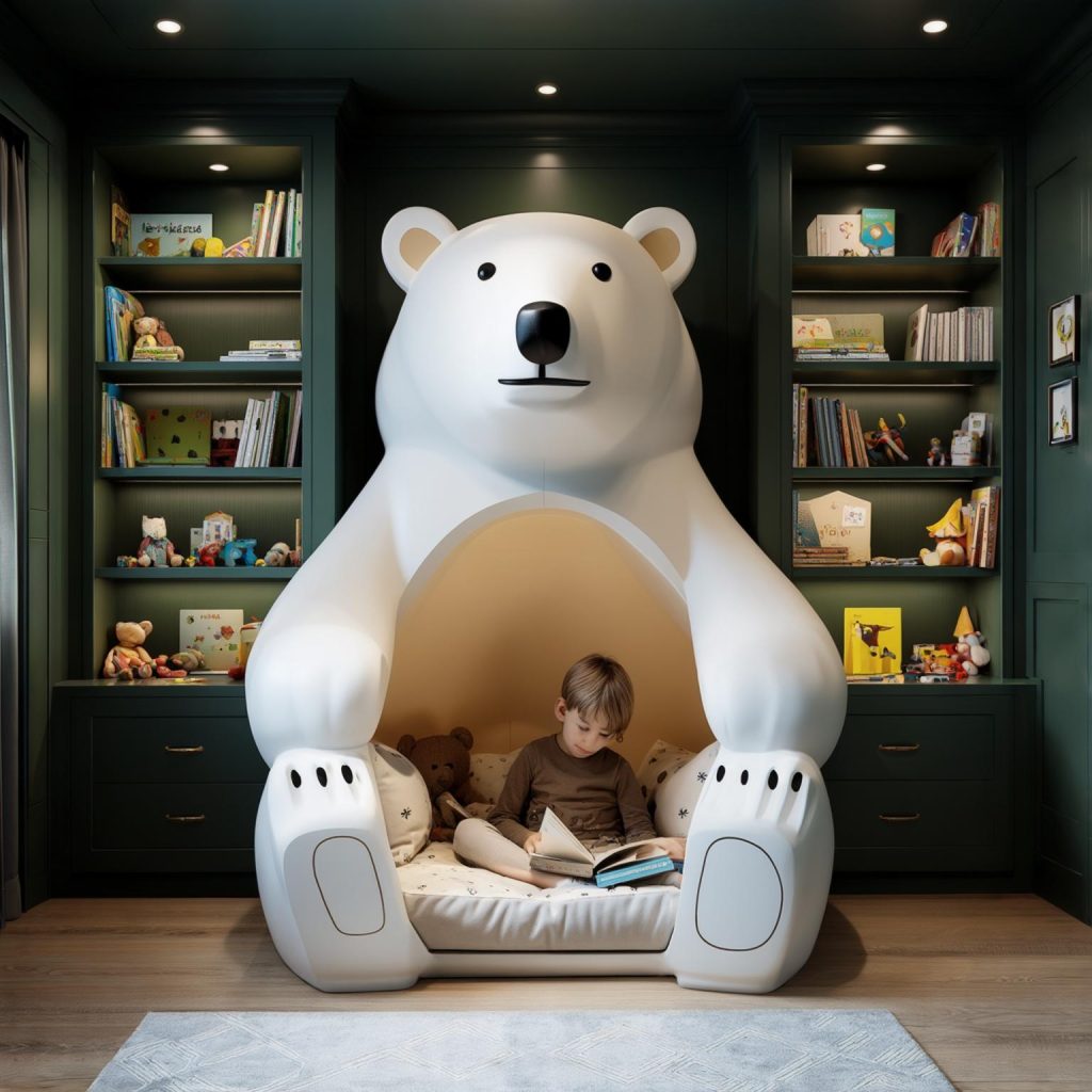 Giant Bear Reading Nook
