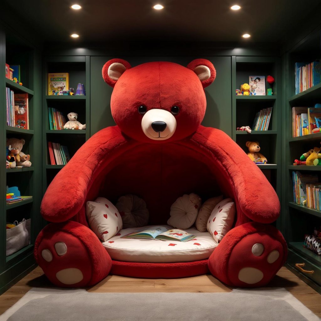 Giant Bear Reading Nook