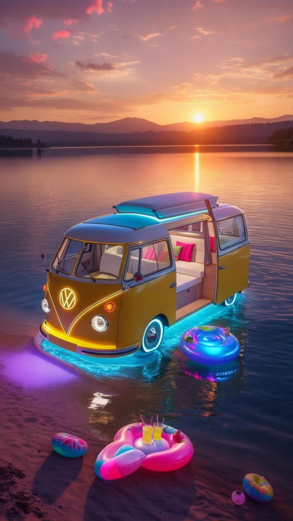 The Ultimate Guide to Volkswagen Bus Lake Party Floats: A Retro-Inspired Water Adventure