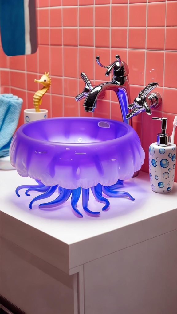 Sea Creature Kid Sinks: A Fun and Functional Addition to Children's Bathrooms