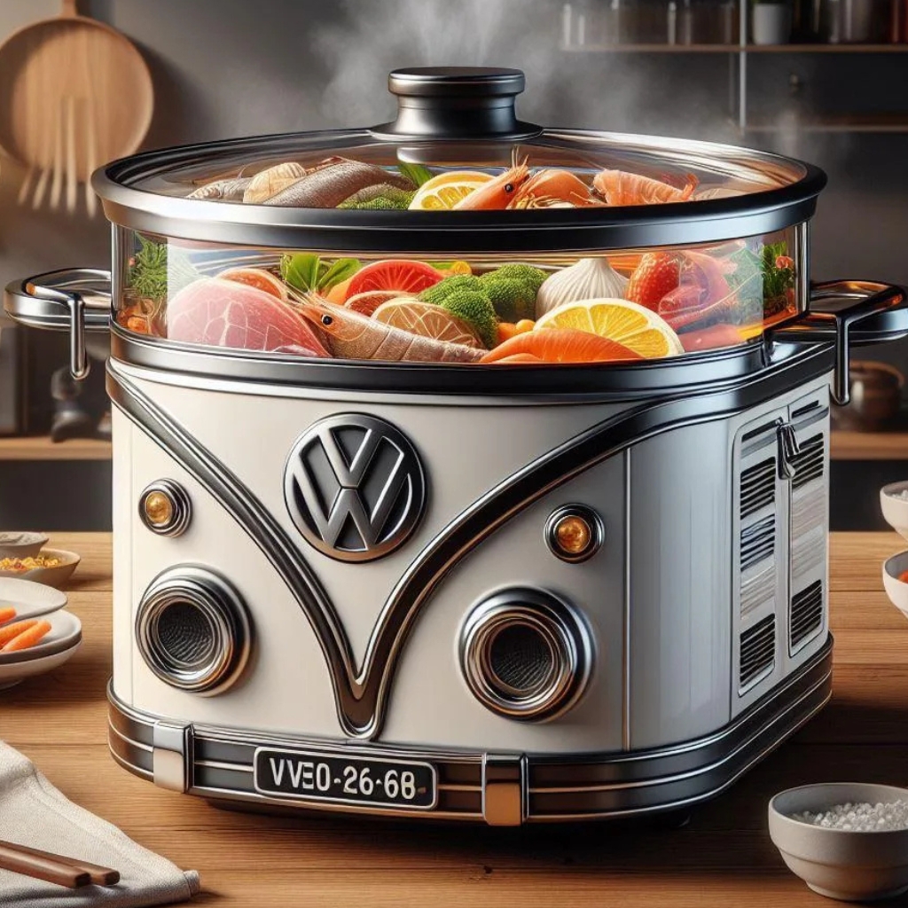 Volkswagen Bus Electric Hot Pots: Bringing Retro Charm to Modern Kitchens