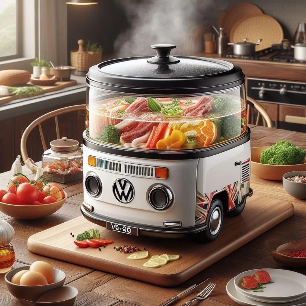 Volkswagen Bus Electric Hot Pots: Bringing Retro Charm to Modern Kitchens