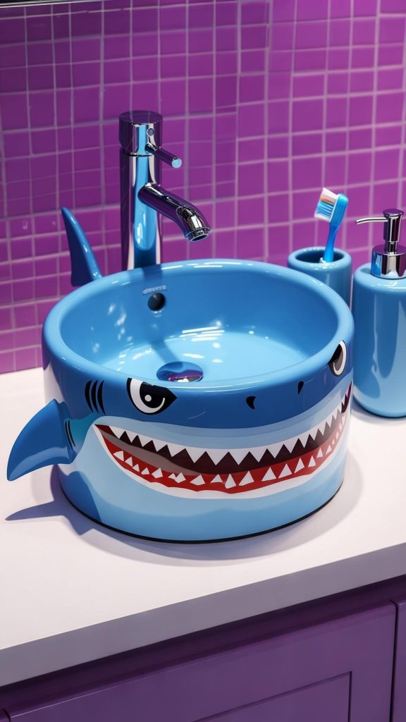Sea Creature Kid Sinks: A Fun and Functional Addition to Children's Bathrooms