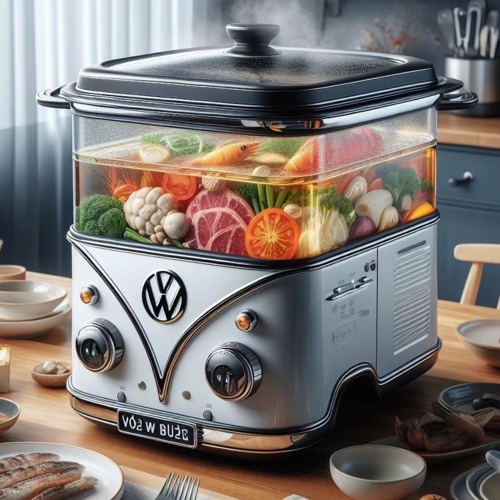 Volkswagen Bus Electric Hot Pots: Bringing Retro Charm to Modern Kitchens