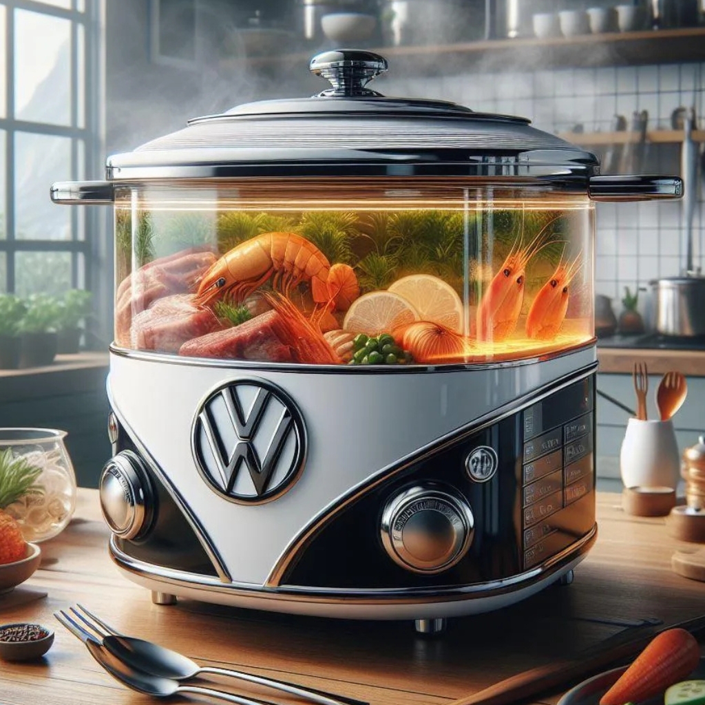 Volkswagen Bus Electric Hot Pots: Bringing Retro Charm to Modern Kitchens