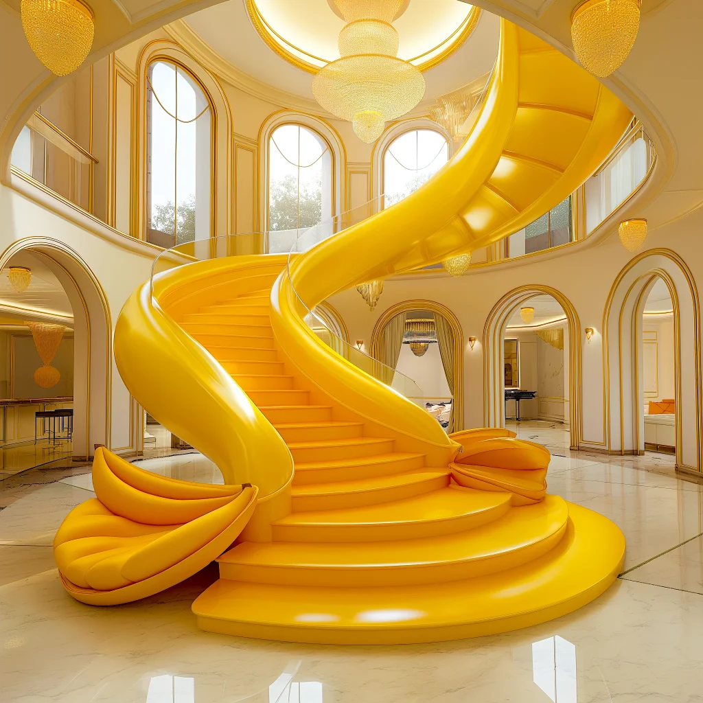 Fruit Staircases: Elevate Your Space with Juicy, Playful Design