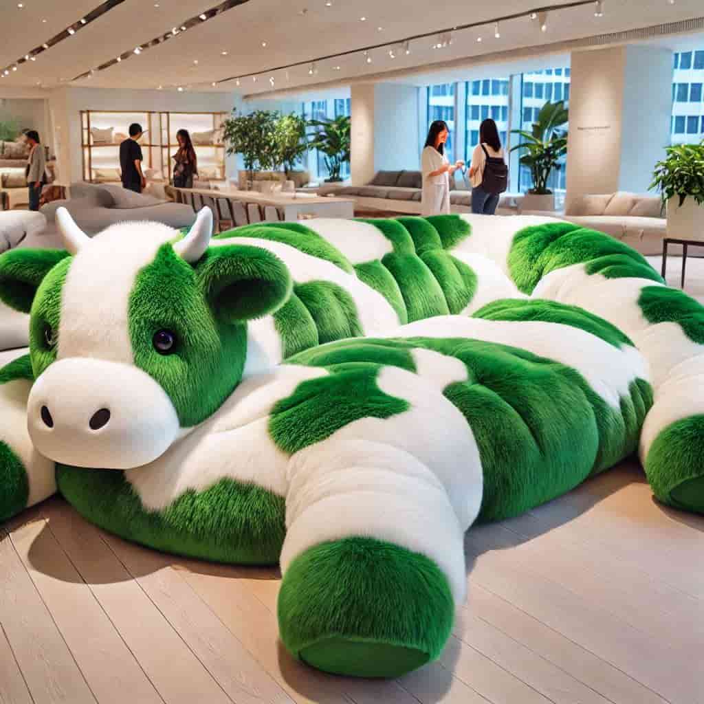 giant cow lounger
