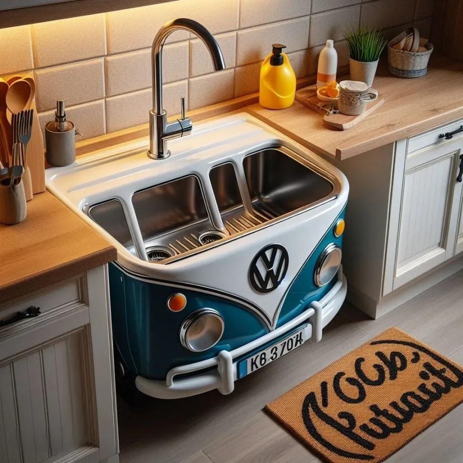 Volkswagen Bus Sink: A Vintage Icon Reimagined for Modern Kitchens