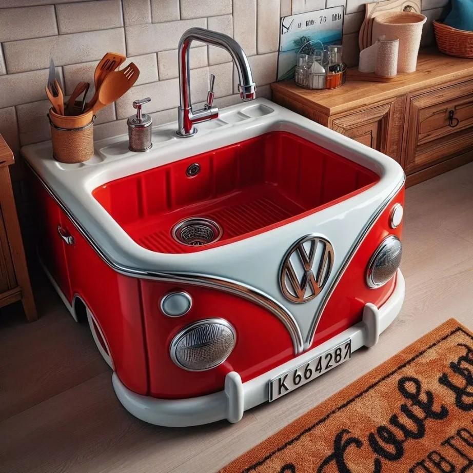 Volkswagen Bus Sink: A Vintage Icon Reimagined for Modern Kitchens