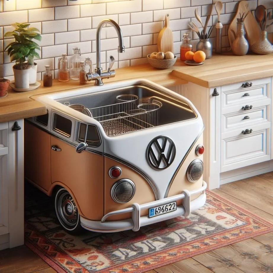 Volkswagen Bus Sink: A Vintage Icon Reimagined for Modern Kitchens