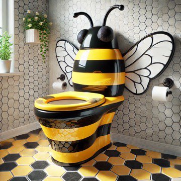 Insect Themed Toilets: A Quirky Revolution in Bathroom Design