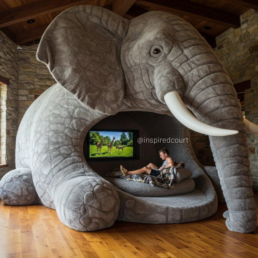 Giant Animal Loungers: Whimsical Comfort for Every Space