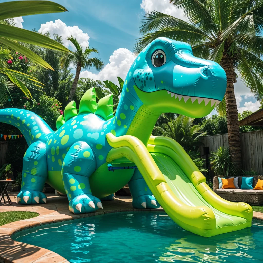 Inflatable Dinosaur Swimming Pool: Splash into Prehistoric Fun