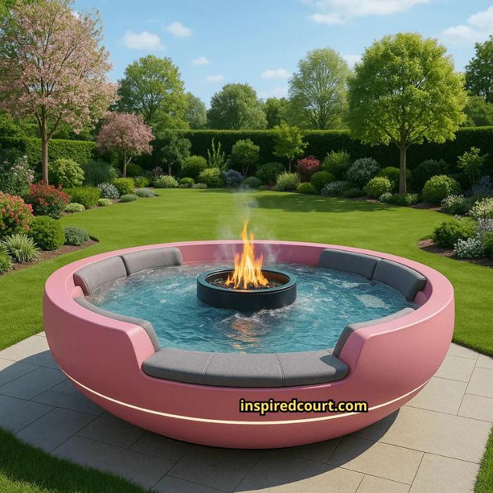 Fire Pit Hot Tubs: Blazing Comfort for Outdoor Relaxation