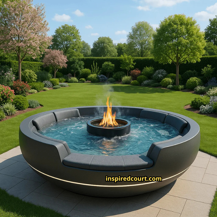Fire Pit Hot Tubs: Blazing Comfort for Outdoor Relaxation