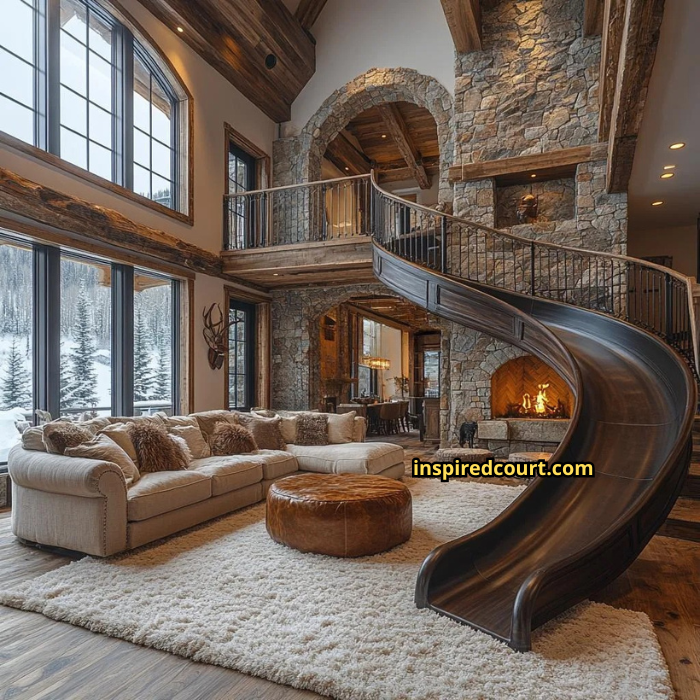 Stair Slides in My Home: Fun and Functional Design